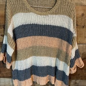 Striped Sweater, size medium